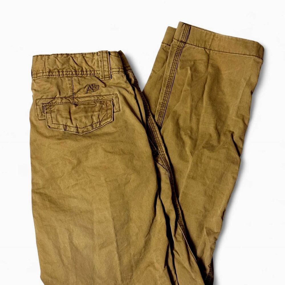 (2010-2014) Aéropostale Drawstring Chino Pants - Camel Brown - 34x34